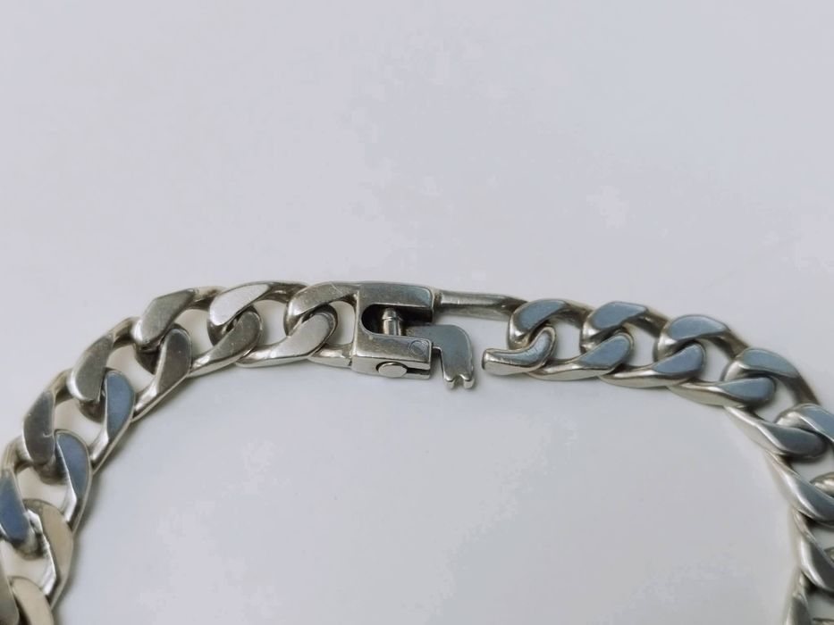 Veche bratara masiva din argint de 925, copii