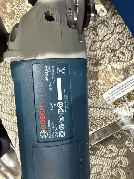 Болгарка фирмы bosch 230 диаметр
