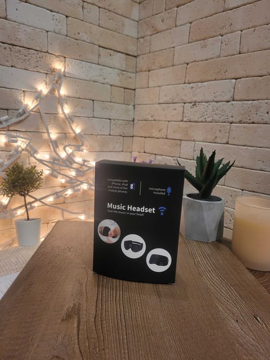 Маска за сън с Bluetooth слушалки – идеална за сън, релакс и пътуване
