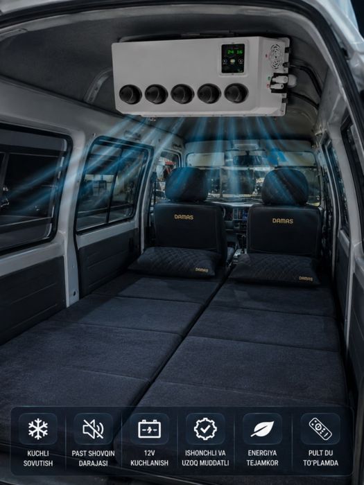 12V/24V Avto Konditsioner – Damas, Isuzu, Yuk mashinasi, Traktor uchun