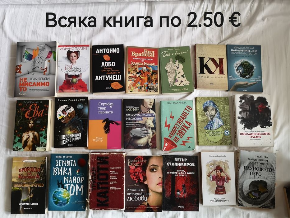 Книги от личната библиотека