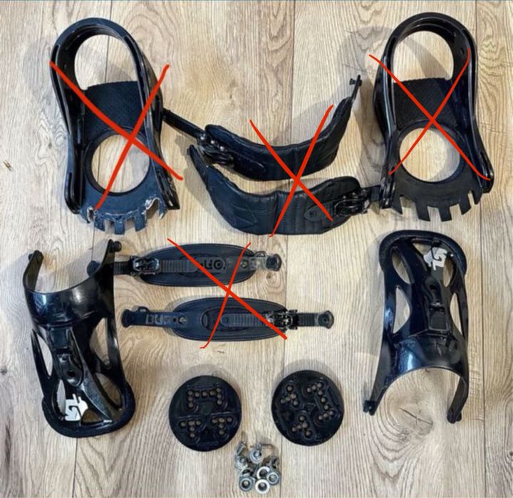 Piese legaturi snowboard Burton