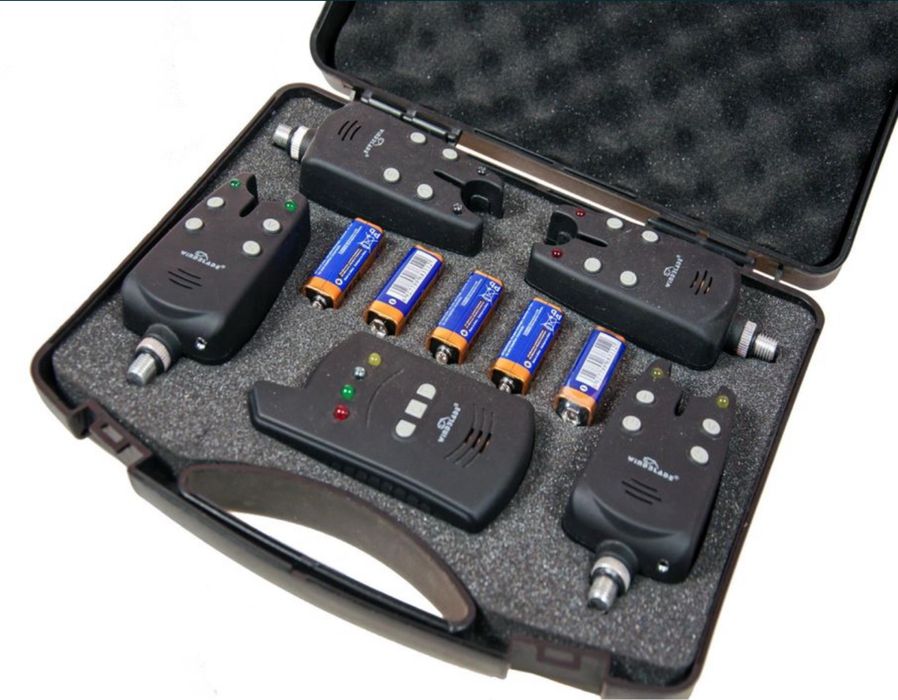 Set WIND BLADE 4 senzori avertizare cu statie wireless, cod F-79C