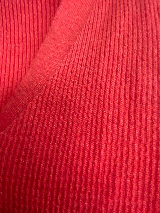 Cardigan/ploveras roz coral, cu nasturi, nou, S/36, usor sidefat