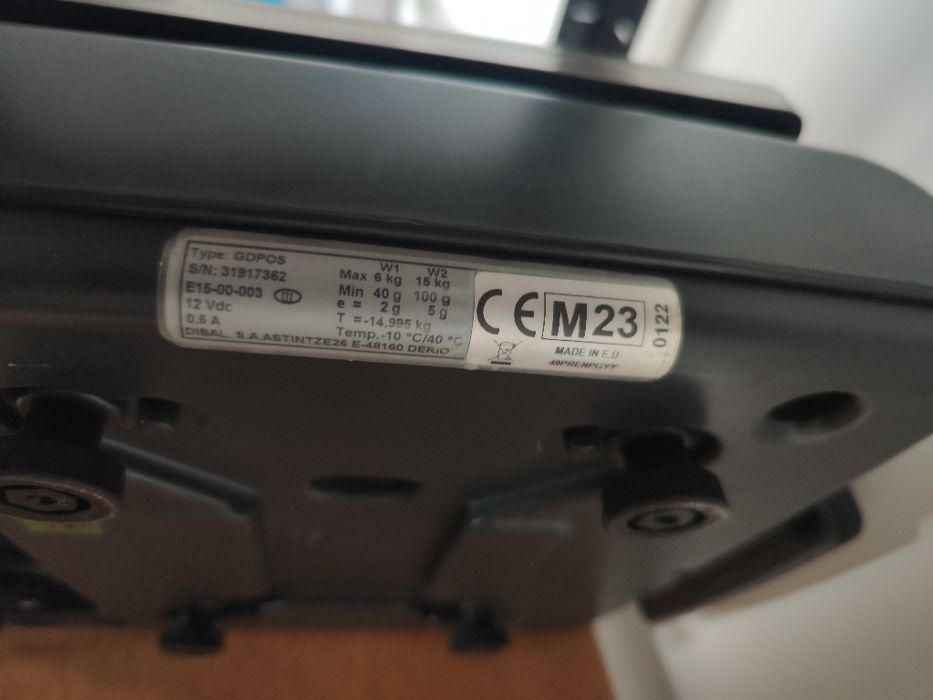 Cantar comercial electronic dibal 01M0001