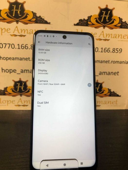 Hope Amanet P10/ MOTOROLA G54