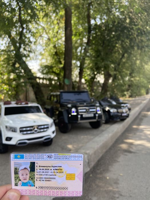 Детская машина электромобиль