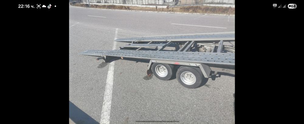 Самосвална Платформа за автомобили Pongratz