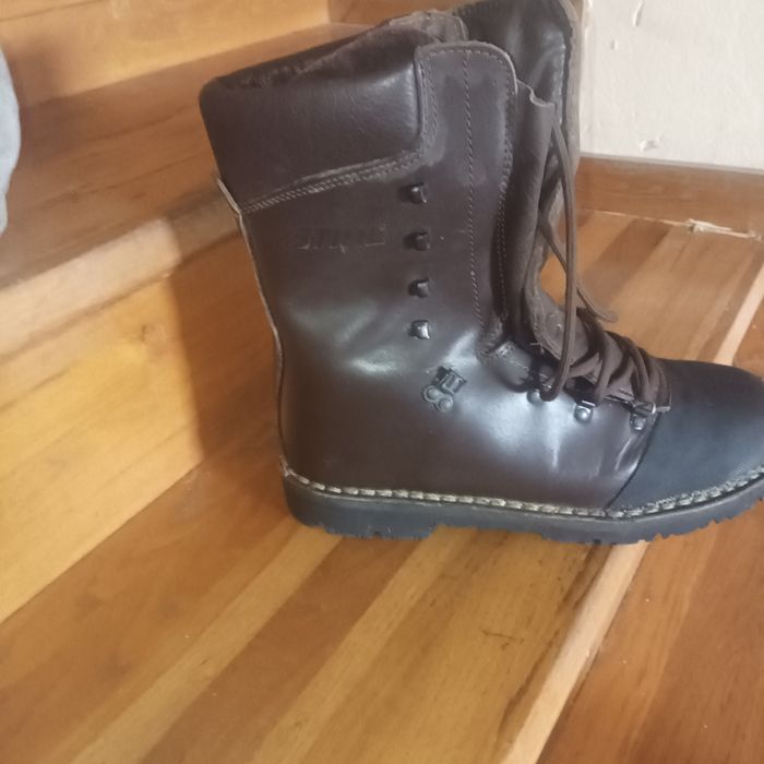 Работни обувки Shtil от телешка кожа Италия