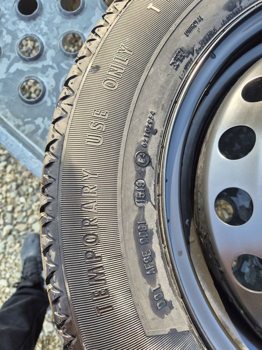 Roate de Rezerva Slim 145 90 R16 5x 114.3 Dacia Duster Reno Kia Mazda