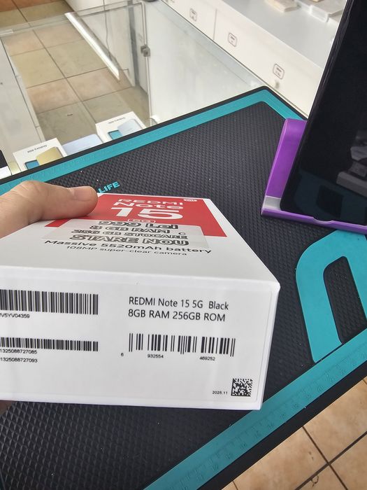 Redmi Note 15 5G, 8/256 GB, Nou, Garanție