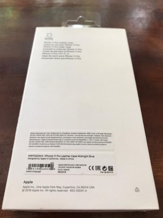 iPhone 11 Pro Midnight Blue Husa Piele ORIGINALA! Am toate culorile!