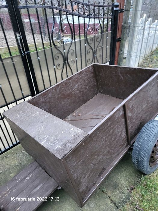 Vând remorcă motocultor