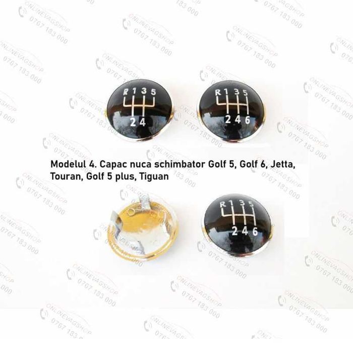 Capac nuca schimbator Passat B5,5  B6  B7 CC  Golf 4 5,6,Jetta Tiguan