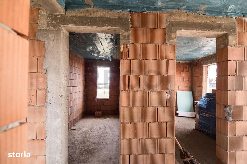 RECO Casa la rosu - 3 dormitoare, plan parter 120 mp utili - Osorhei