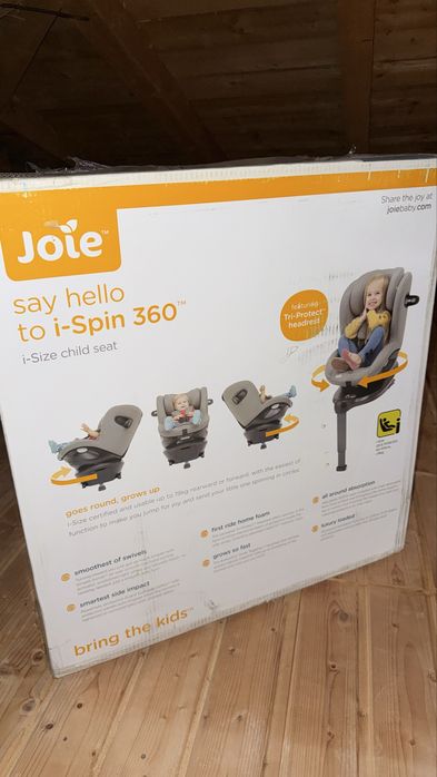 Scaun auto Joie I-Spin rotativ 360