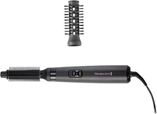 Четка за сушене и стилизиране с горещ въздух Remington AS7100, 400W, 2в1, Въртящ се кабел, Черен