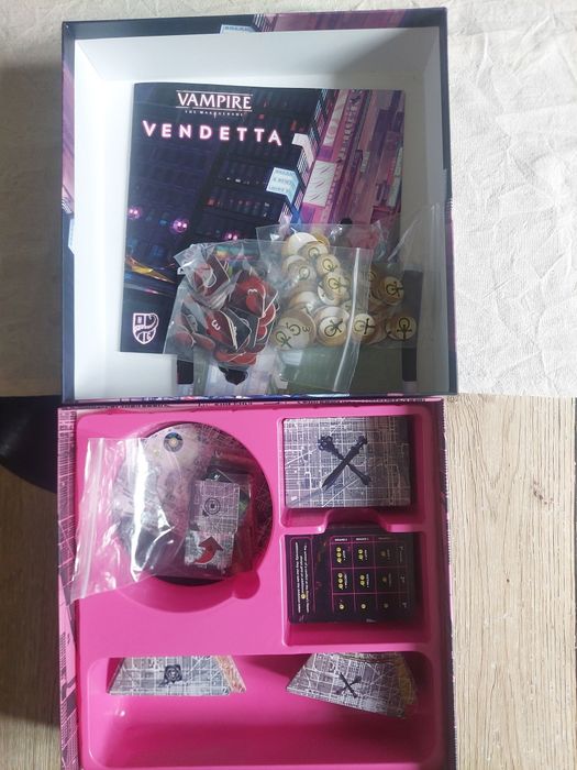 Настолна игра Vampire The Masquerade: Vendetta