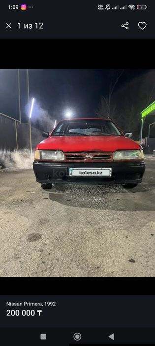 Ниссан примера п10 разбор