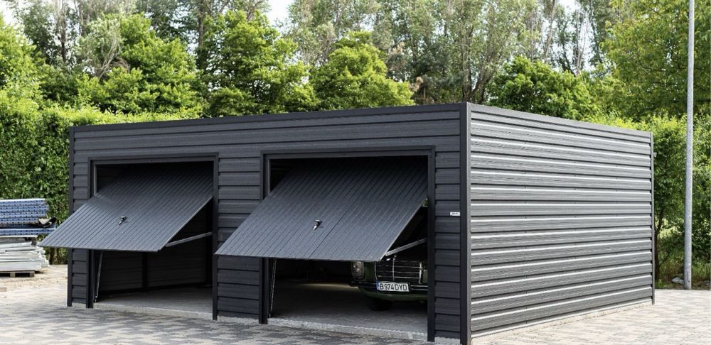 Vand garaje pe structura metalica