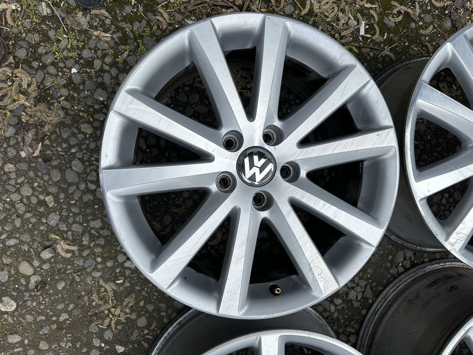 Jante origi 17 5 112 Wv Passat Touran Saran Jetta Golf 5 6 7 8 Skoda S