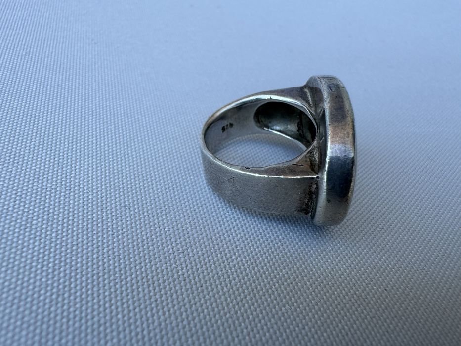 Inel argint si sidef