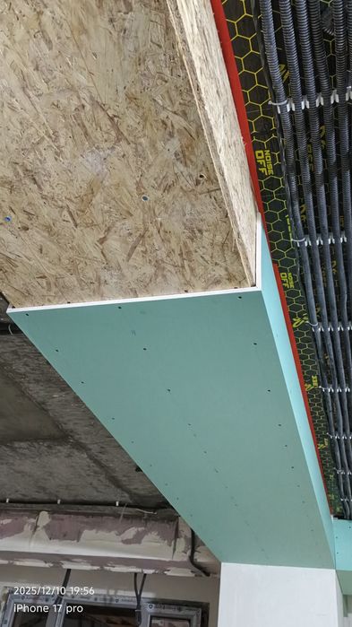 Гипсокартон установка. Фрезеровка гипсокартон