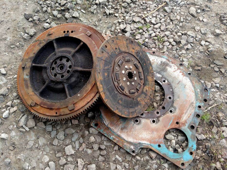 Маховик, корзина, диск, плита под стартер МТЗ