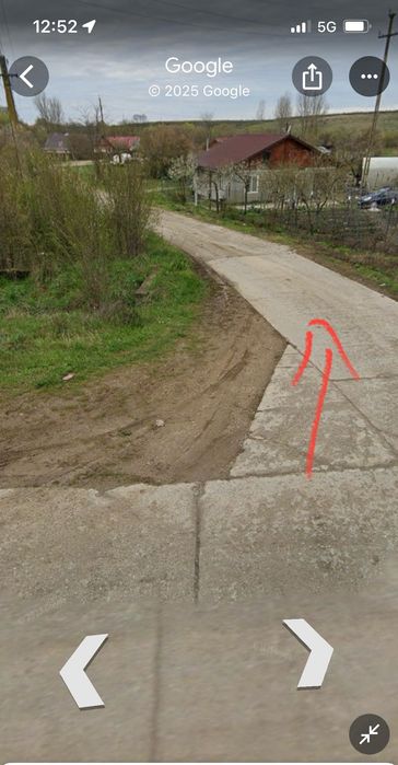 Teren intravilan Sat. Vârvoru de Sus