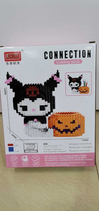 Конструктор тип LEGO Linkgo Kuromi Pen Container Series 3D 911 pcs