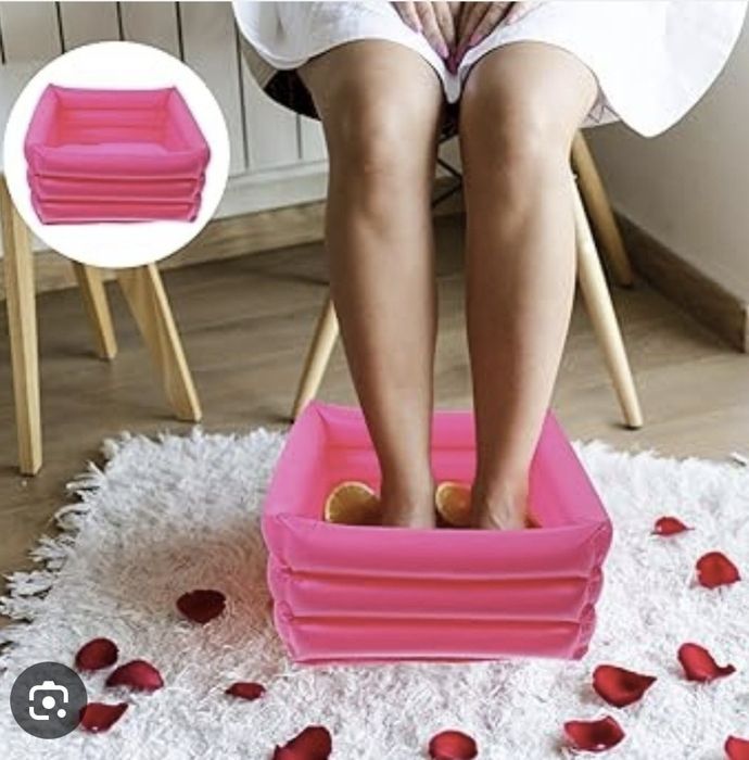 Mini cada gonflabila pentru picioare, Avon