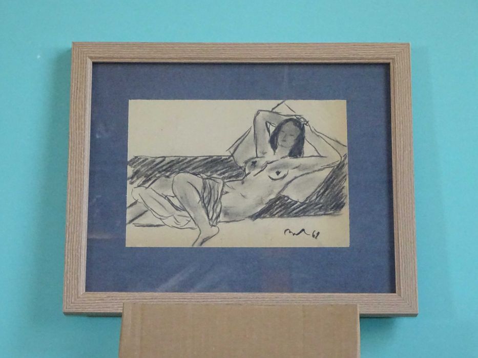 Corneliu Baba, ’Nud’, carbune pe hartie