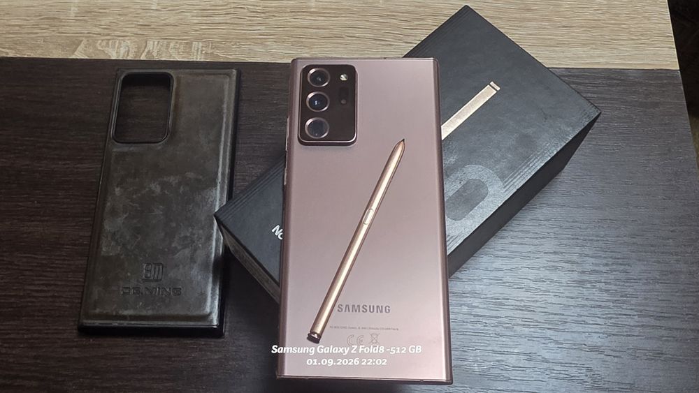 Samsung Galaxy Note 20 Ultra 5G /  256 GB / Mystic Bronze / Impecabil / Dual Sim
