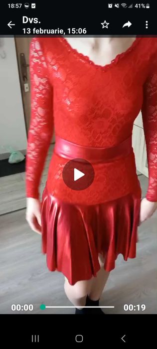 Rochie dans sportiv marime 10-12 ani