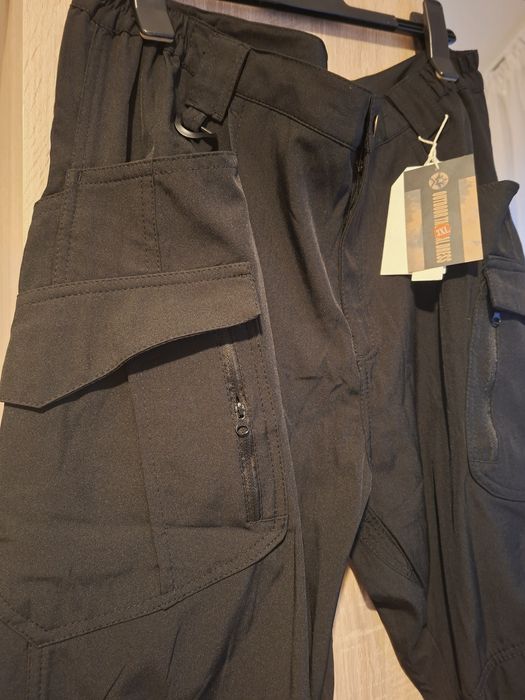 Pantaloni barbati, marime 3XL, negri, military