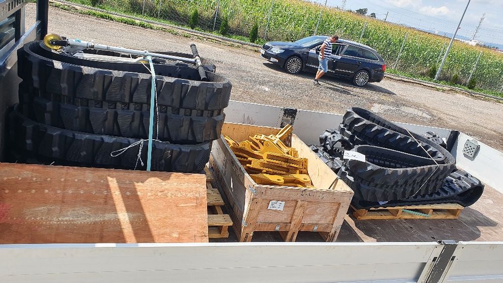 Senile de cauciuc 230x96x31  230x48x70 rampe hardox