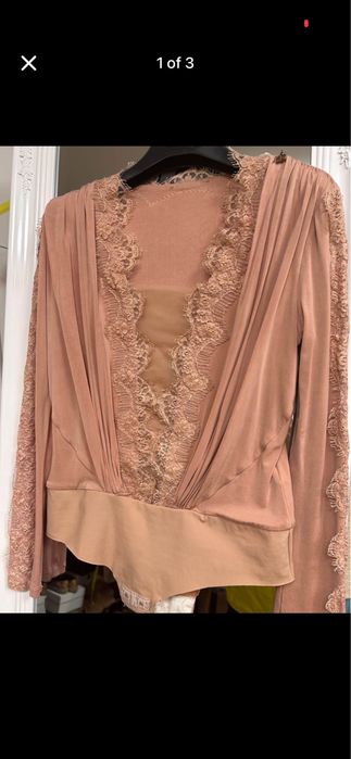 Elisabetta Franchi боди риза с данела