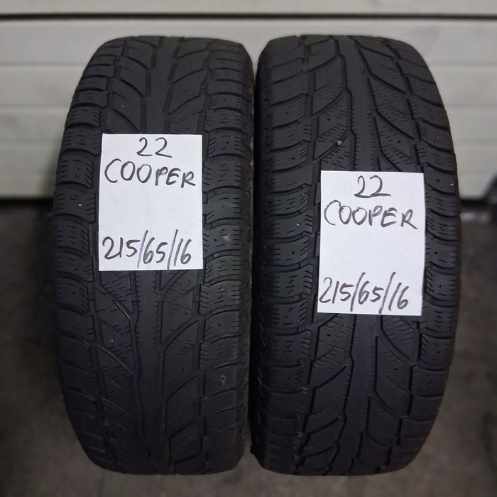 2×215/65/16 M+S COOPER  2022.Stare excelenta.