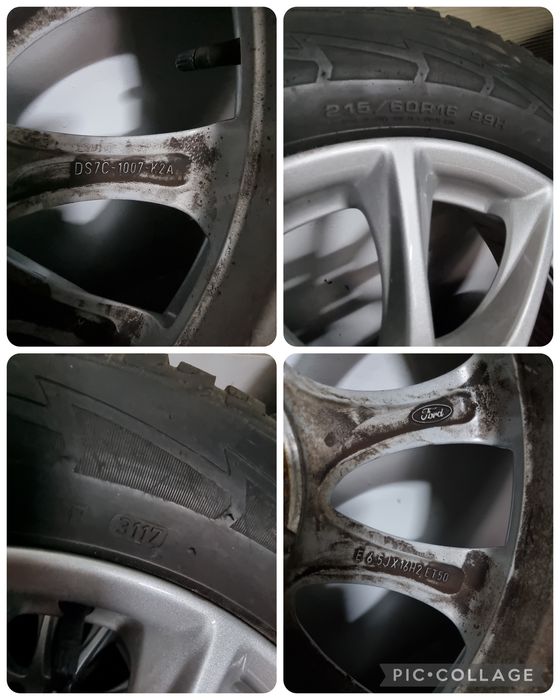 Roți iarnă~5x108/16"~Ford Mondeo~anv.Goodyear 215/60 R16