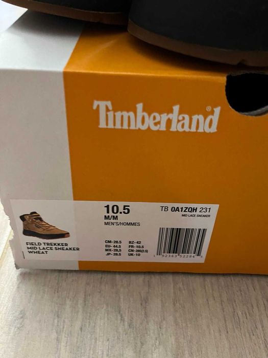 Timberland men's field trekker mid sneaker