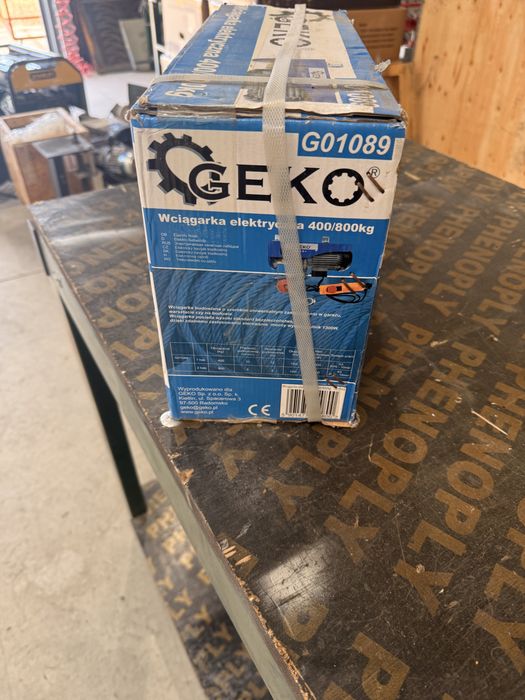Електрически телфер Geko 1200W и Електродвигател с редуктор