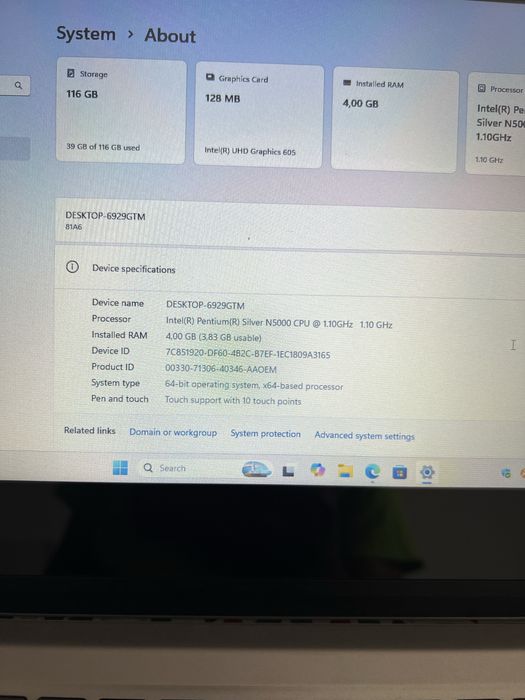 Laptop Lenovo YOGA