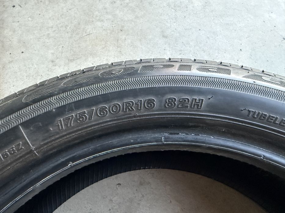 4бр. Летни Гуми 175/60R/16 -BRIDGESTONE- DOT:3617 *50€ за Комплект*