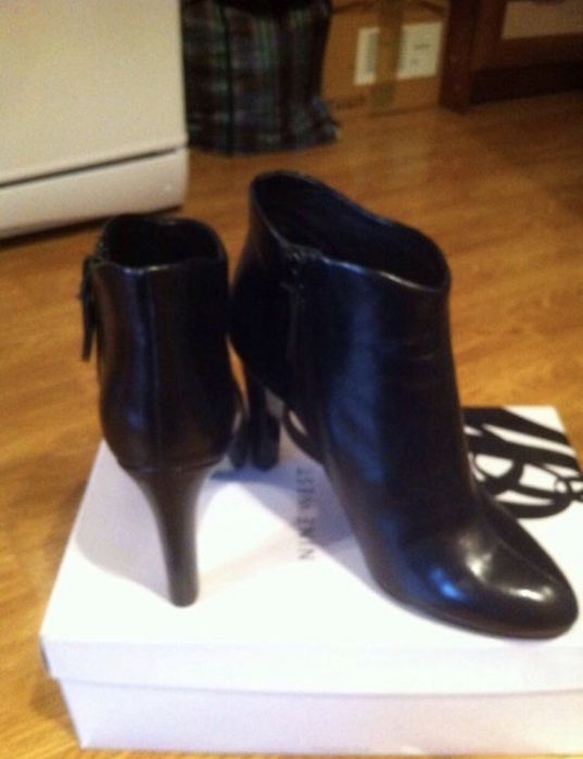 Новые кожаные полуботинки "Nine West"