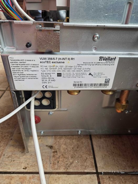 Vand centrala Vaillant defecta