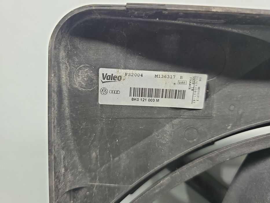 Electroventilator AUDI A4 (8K2, B8) [Fabr 2008-2015] 8K0121003M 2.0 TD
