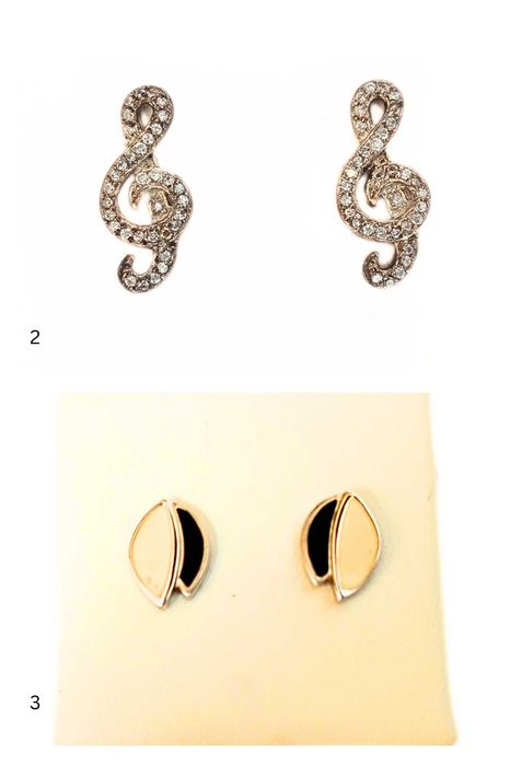 Детски сребърни бижута – обеци и медальони