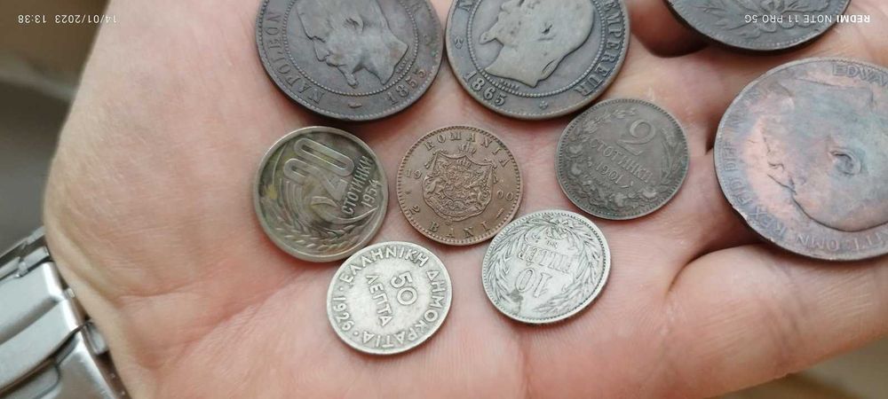 Стари Чужди интересни монети..