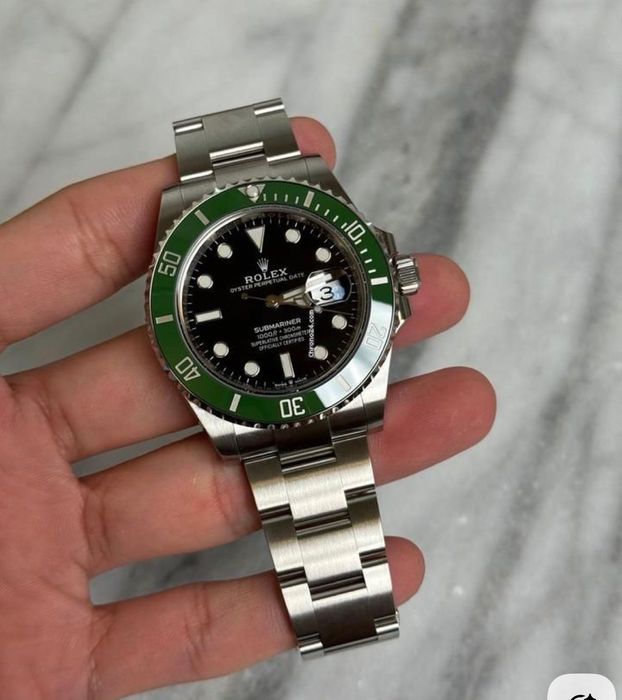 Rolex kermit офиц гарантия