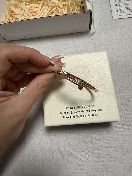 Cartier Juste un Clou Style Bracelet Rose Gold